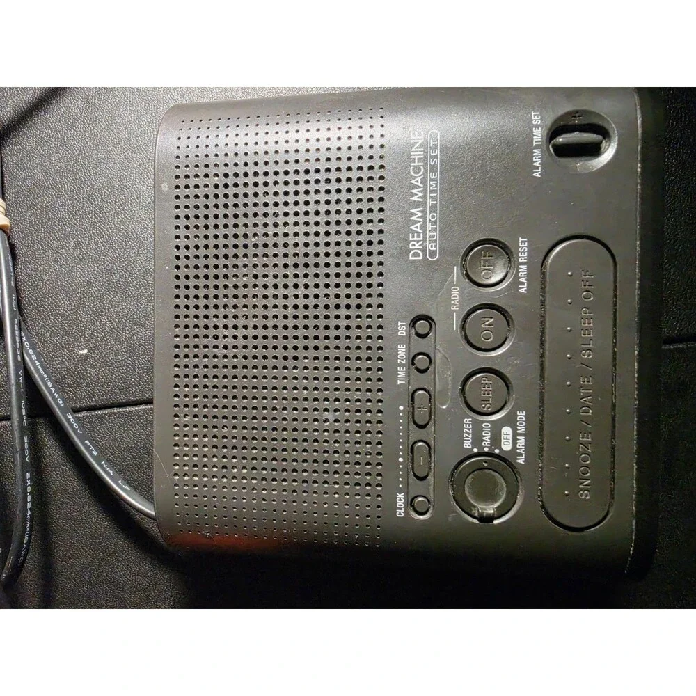 Sony Dream Machine Clock Radio - Black (ICFC218)